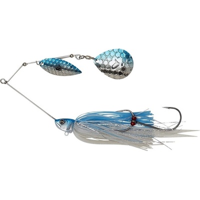 Savage Gear Blyskáč Da Bush Spinnerbait Sinking Blue Silver 14cm 21g