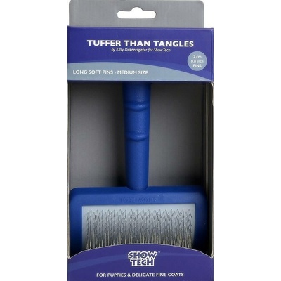 Show Tech Tuffer Than Tangles Long Soft Pin Medium Slicker Brush