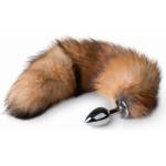 EasyToys Fox Tail Plug ET158 Silver