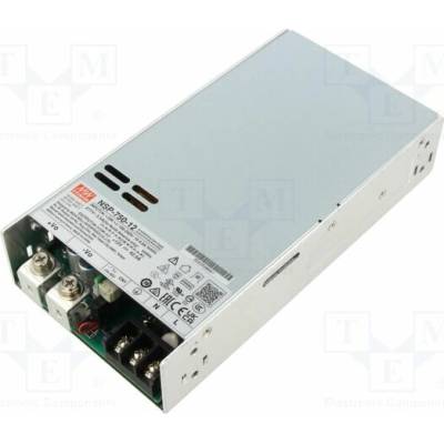 MEAN WELL NSP-750-12 Napájecí zdroj: spínaný; k vestavbě,modulový; 750W; 12VDC; 62,5A