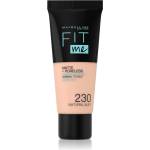 Maybelline new york Fit Me! Matte+Poreless матиращ фон дьо тен за нормална към мазна кожа цвят 230 Natural Buff 30ml