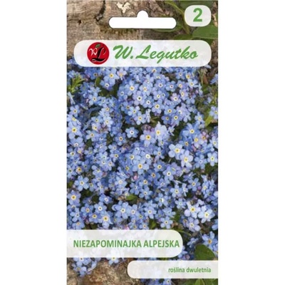 W. Legutko Алпийско незабравка - синьо