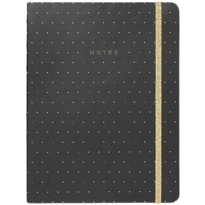 Filofax Notebook Moonlight A5 Černá – Zboží Dáma