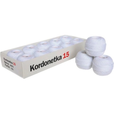 Příze Vlna Hep Kordonetka 15 bílá