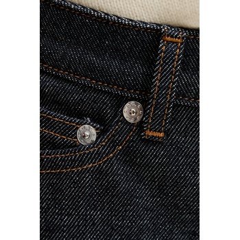 APC Дънкова пола A. P. C. mini-jupe в тъмносиньо къса със стандартна кройка CODBS. F06093 (CODBS.F06093)