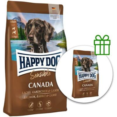 Happy Dog Sensible Canada 11 кг + 3 кг безплатно
