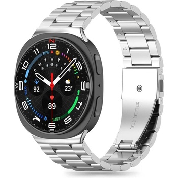 Tech-Protect Стоманена верижка за Samsung Galaxy Watch 8 (40/44mm) / 8 Classic (46mm) от Tech-Protect Stainless - Silver (5906302331222)