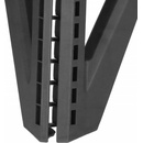 Skládací stolička SPRINGOS STAX šedá