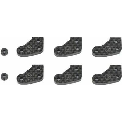 Steeringarms L+R 0 1 2 carbon SRX4 SER500502