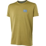 Evoc Мъжка фланелка с къс ръкав за колоездене Evoc T-Shirt Dry 701930 Cycling jersey - Steel / Sunflower - размер XL (056-3850-0514)