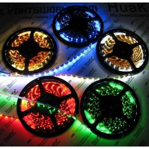  2835 - 60 SMD/m, 12V, 3.6 W/m, IP54- Влагозащитена Цветна -2 г. г-ция (FLAG-515-514-)