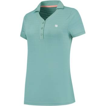 K Swiss Блуза с яка K Swiss Women's Short-Sleeve Performance Polo Shirt - Nile Blue