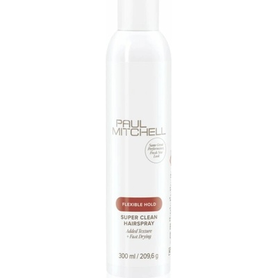Paul Mitchell Flexible Hold Super Clean Hairspray lak na vlasy s ľahkou fixáciou 300 ml