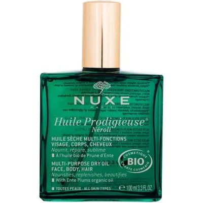 NUXE Huile Prodigieuse Néroli 100 ml многофункционално разкрасяващо сухо масло за лице, тяло и коса за жени