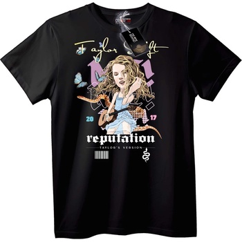 NOONEBRAND Тениска Taylor Swift Репутация - S, Black