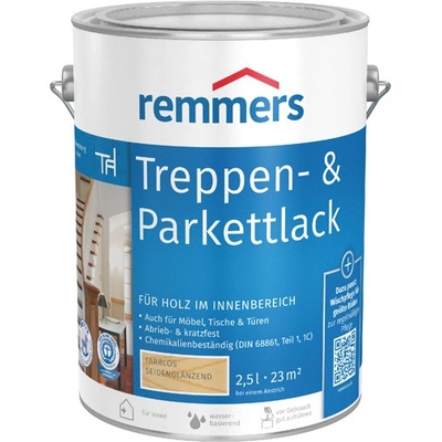 Remmers Treppen & Parkettlack 2,5 l hedvábně matný