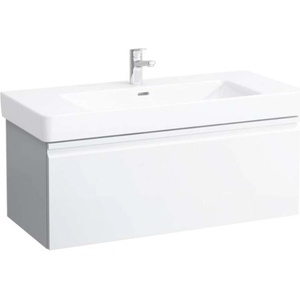 Laufen Pro S - Шкаф за мивка, 101x45x39 см, 1 чекмедже, бял мат H4835510964631 (H4835510964631)