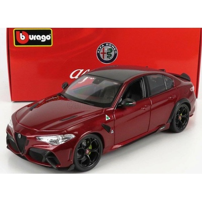 Bburago Model Alfa Romeo Giulia GTA červená 1:18