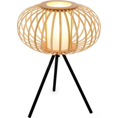 Briloner 7759011 - Настолна лампа 1xE27/10W/230V бамбук (BL1949)