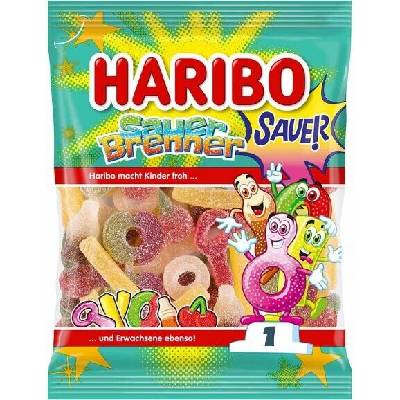 Haribo Sauerbrenner kyselé želé bonbóny s ovocnou příchutí 160 g