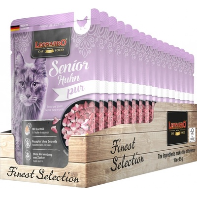 Leonardo senior kuřecí s dýní 16 x 85 g
