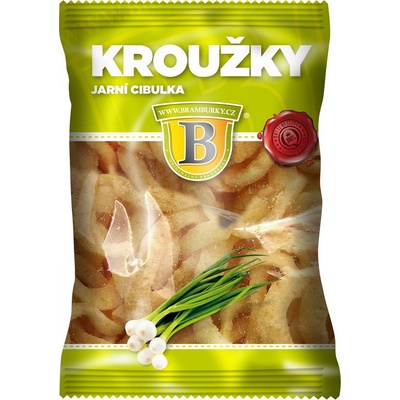 Originální hospodské brambůrky Kroužky jarní cibulka 50 g