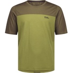 Mons Royale Фланелка с къс ръкав за колоездене Mons Royale Diversion Merino Bike Jersey S/S Cycling jersey - Fern / Olive (056-3548-0412)