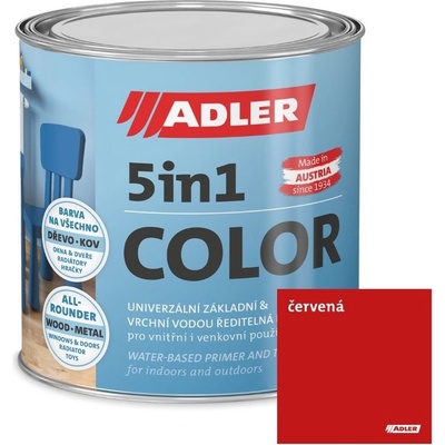 ADLER Česko 5v1 Color 0,75 l Dopravní červená