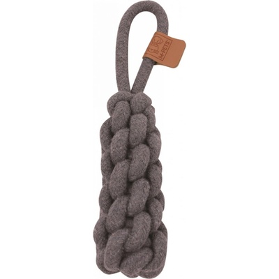 M Pets Coto bavlněná hračka pešek šedý 22 cm