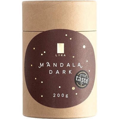 LYRA Черен шоколад mandala 200 гр. lyra (lyr8588005188180)