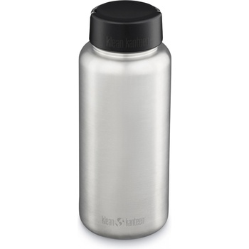 Klean Kanteen Wide w/Wide Loop Cap - brushed stainless 1182 ml Цвят: сребърен