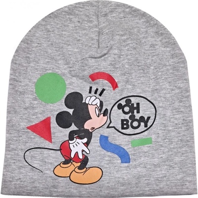 Setino chlapčenská jarná / jesenná čiapka Disney motív Mickey Mouse Oh Boy