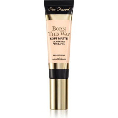 Too Faced Born This Way Soft Matte Foundation zmatňujúci make-up Swan 30 ml