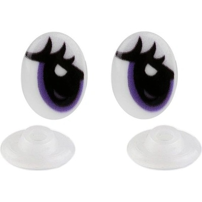 Oči s pojistkou 12x17 mm (1pár)