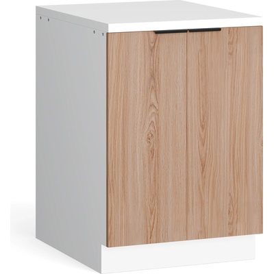 Blumfeldt Стелаж WoodVista, Практично разположение на полците, Лесни за поддръжка материали, Място за съхранение (JOY-WVS600WO) (JOY-WVS600WO)