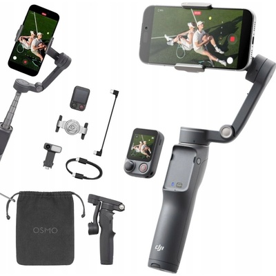 DJI Osmo Mobile 8P Advanced Tracking + příslušenství