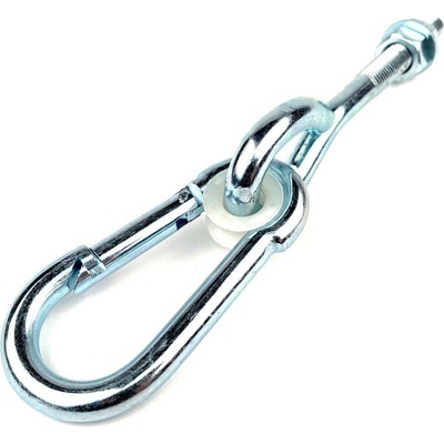 SVX Hák houpačkový s karabinou pozinkovaný M12x280mm M12x280mm