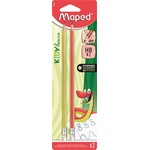 Maped Графитни моливи с гума, HB, триъгълни, MAPED "Kidy Learn", 2 броя 853600 (853600)