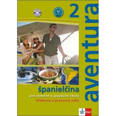 Aventura 2 SK učebnice s prac. sešitem 2CD
