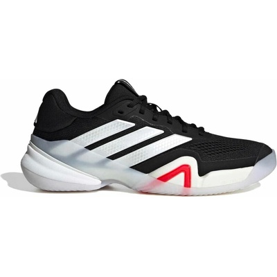 adidas Barricade 14 Clay Tennis Shoes Core Black/Zero Met./Lucid Red