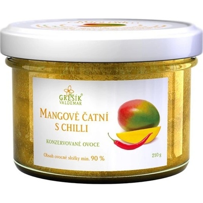 GREŠÍK Čatní mangové s chilli 210 g
