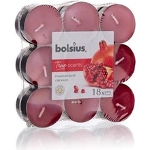 Bolsius Tealight True Scents granátové jablko 18 ks