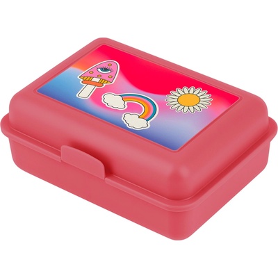 Baagl Box na desiatu Dúha červený