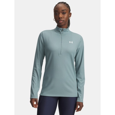 Under Armour Дамска тениска Under Armour Tech Rib 1/2 Zip-GRN Under Armour | Zelen | ЖЕНИ | XS