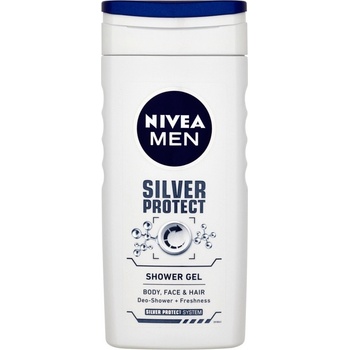 Nivea Men Silver Protect sprchový gel 500 ml