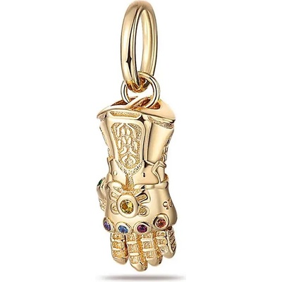P&J Jewellery Zlatý visací přívěsek Thanosova ruka SBA18