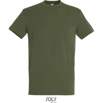 CottonClassic 25.1500 pánské tričko s krátkým rukávem army