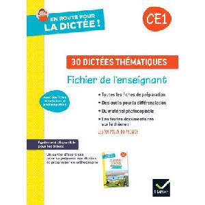 En route pour la dictée ! CE1 - Les animaux du monde - Ed. 2024 - Fichier de l'enseignant (2024)
