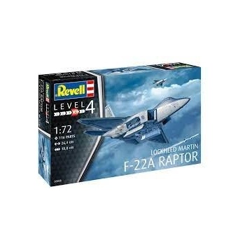Revell Самолет Локхиит Martin F-22A Raptor - сглобяем модел