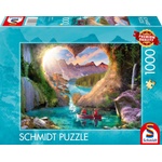 Schmidt Spiele Пъзел Schmidt от 1000 части - Любов към планината (59777)